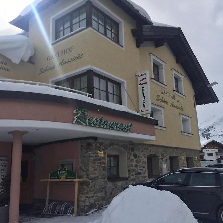Gasthof Schoene Aussicht Kühtai Buitenkant foto