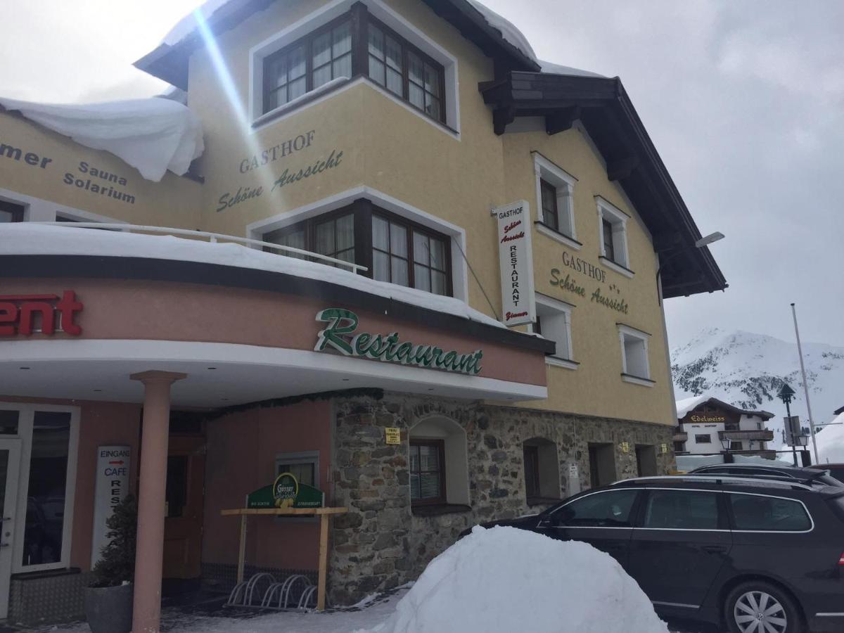 Gasthof Schoene Aussicht Kühtai Buitenkant foto