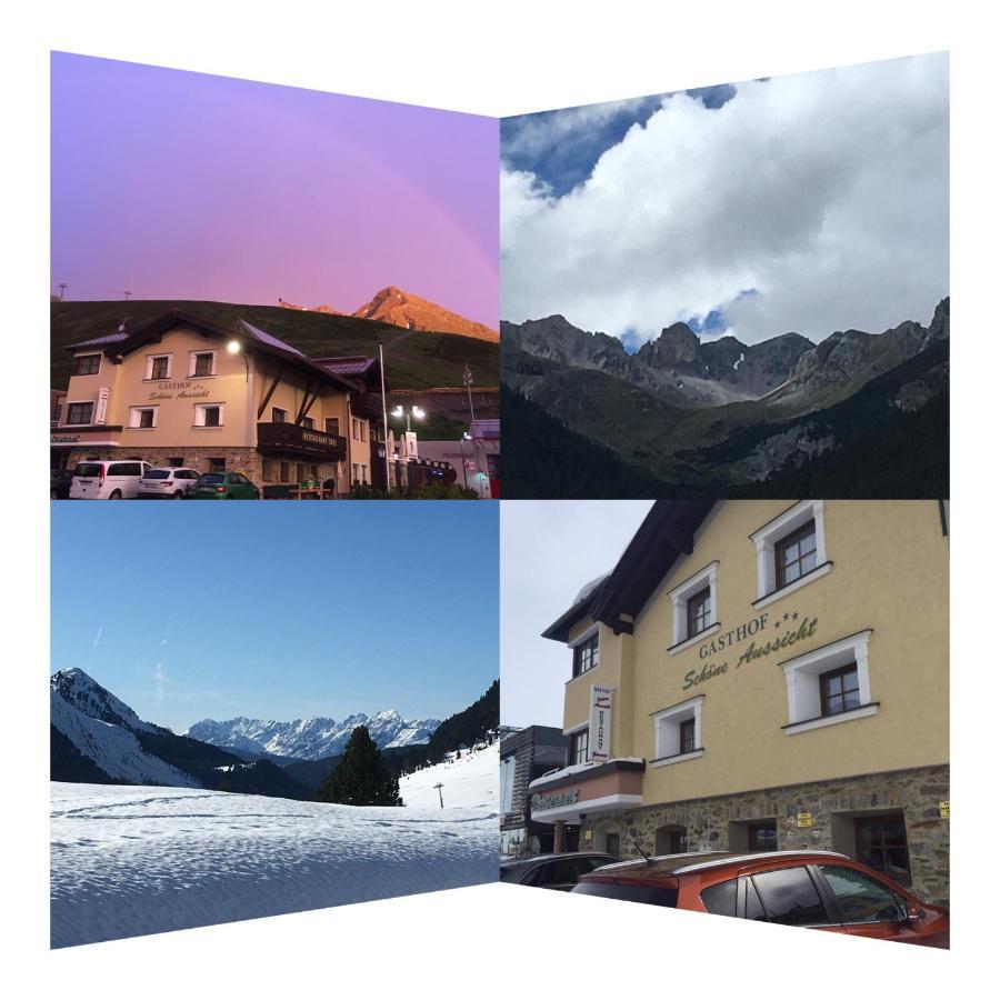 Gasthof Schoene Aussicht Kühtai Buitenkant foto