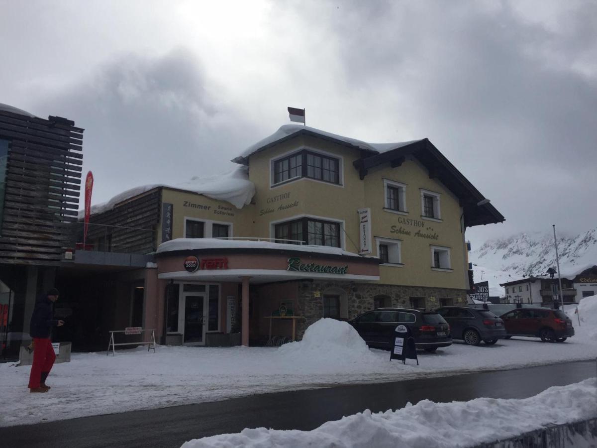 Gasthof Schoene Aussicht Kühtai Buitenkant foto